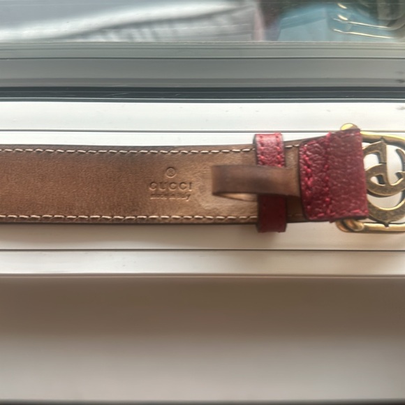 Red Gucci cuff bracelet - Picture 4 of 4